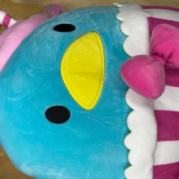 Squishmallows Hello Kitty Tuxedosam Sam Milkshake 12" Plush Sanrio Blue Pillow - Picture 12 of 14